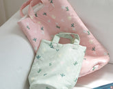 仙人掌圖案布料,可愛,縫紉,被子韓國製造半碼